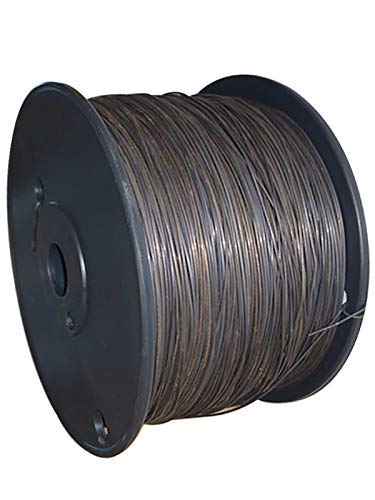Western Steel & Wire #16 Black Annealed Tie Wire, 5 lb Plastic Spool - Image 1